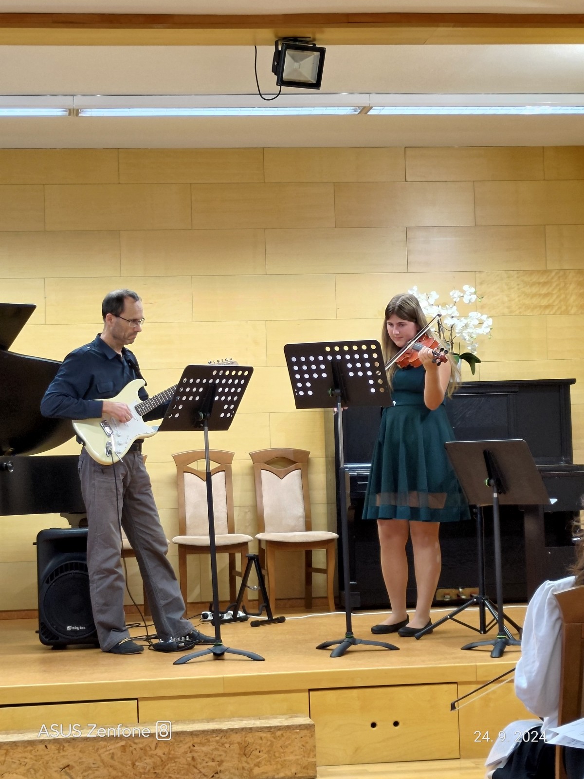 Koncert žáků k zahájení školního roku 24.9.2024